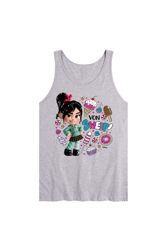 Wreck It Ralph - Von Sweet & Candy - Men's Jersey Tank Top