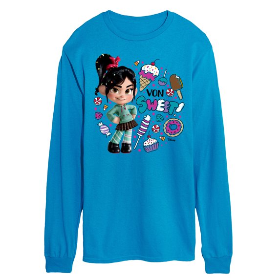 Disney Wreck It Ralph - Von Sweet & Candy - Men's Long Sleeve T-Shirt