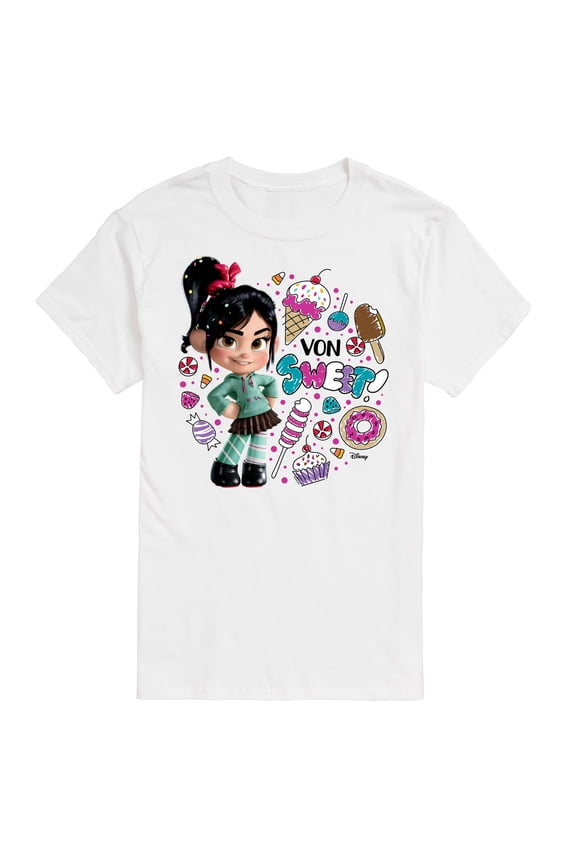 Wreck It Ralph - Von Sweet & Candy - Men's Short Sleeve Graphic T-Shirt