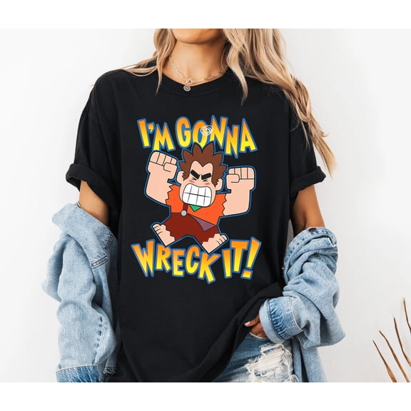 Disney Wreck-it Ralph Breaks The Internet Shirt Disney Ralph I'm Gonna Wreck It