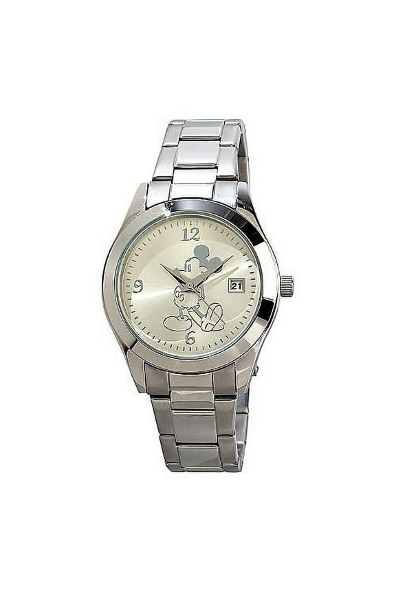 Wrist Watch - Mickey Mouse - Silver Metal-Link