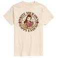 thumbnail image 1 of Disney - Write Your Own Ending Belle - Men's Short Sleeve Graphic T-Shirt, 1 of 4