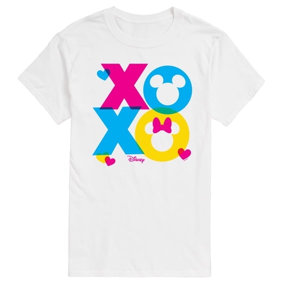 Disney - XOXO Stacked - Men's Short Sleeve Graphic T-Shirt