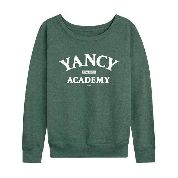 Disney - Yancy Academy - Women's French Terry Long Sleeve Pullover
