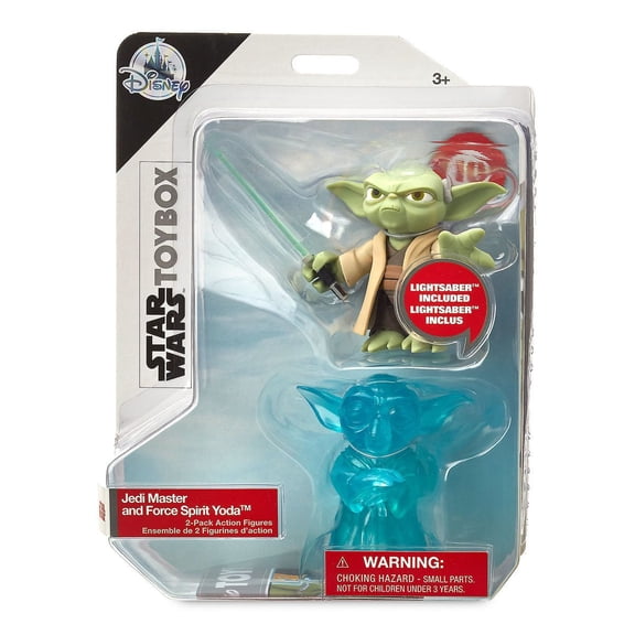 Disney Yoda and Force Spirit Action Figure Set Star WarsToybox New with Box