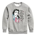 thumbnail image 1 of Disney - You Are Living Your Best Story - Toddler & Youth Crewneck Fleece Sweatshirt, 1 of 5