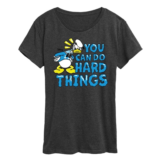 Disney - You Can Do Hard Things - Women's Short Sleeve Graphic T-Shirt