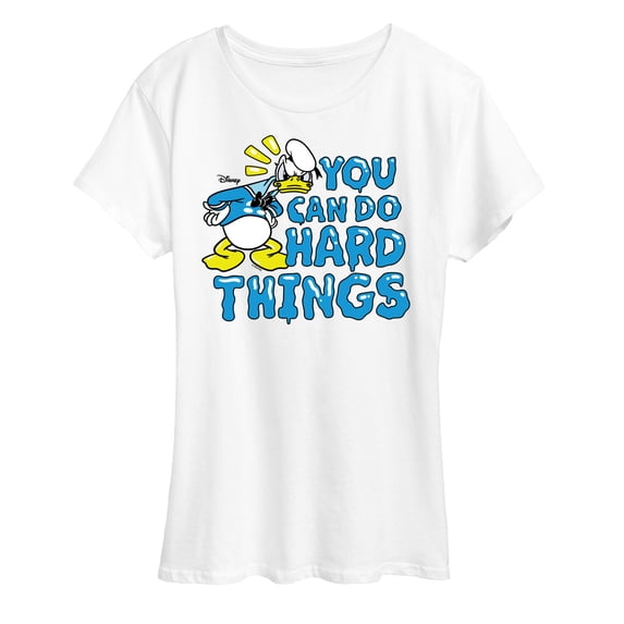 Disney - You Can Do Hard Things - Women's Short Sleeve Graphic T-Shirt