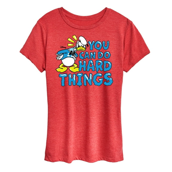 Disney - You Can Do Hard Things - Women's Short Sleeve Graphic T-Shirt