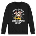 thumbnail image 1 of Disney - Youre The Best Christms Gift Mickey And Minnie - Men's Crew Fleece Sweatshirt Sweatshirt, 1 of 5