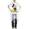 thumbnail image 1 of Disney Youth Boys Kids Mickey Mouse Rain Poncho Clear Water Resistant, 1 of 6