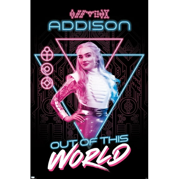 Disney Zombies 3 - Addison Out Of This World Wall Poster, 14.725" x 22.375"