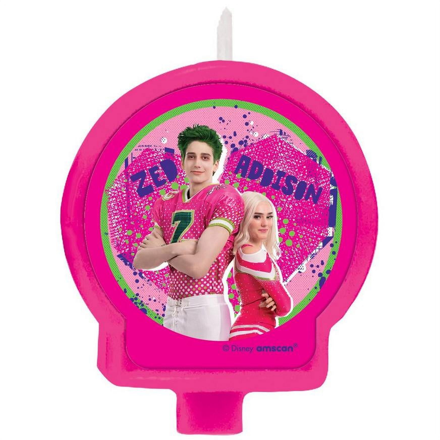 Disney Zombies 3 Birthday Candle, 1ct