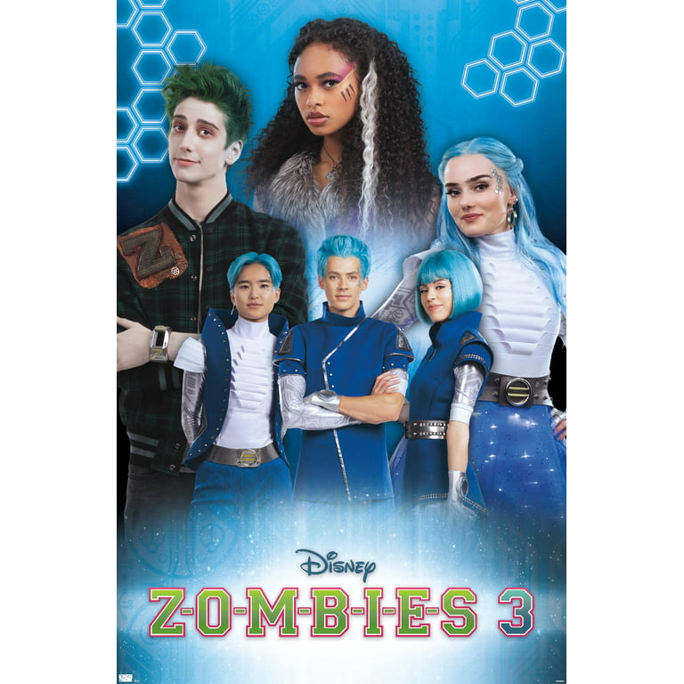 Disney Zombies 3 - Group Wall Poster, 22.375 x 34