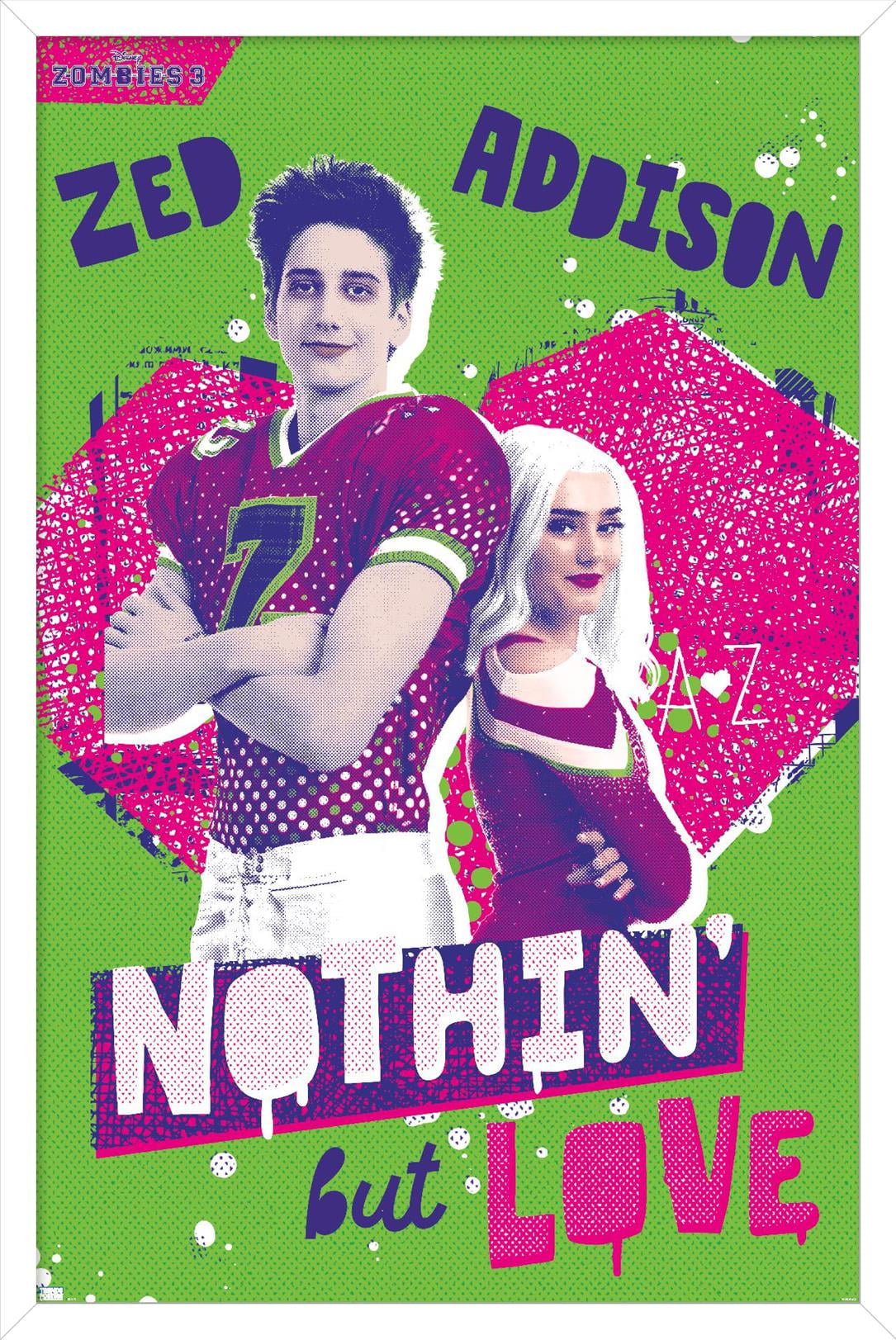 Disney Zombies 3 - Zed and Addison Wall Poster, 22.375