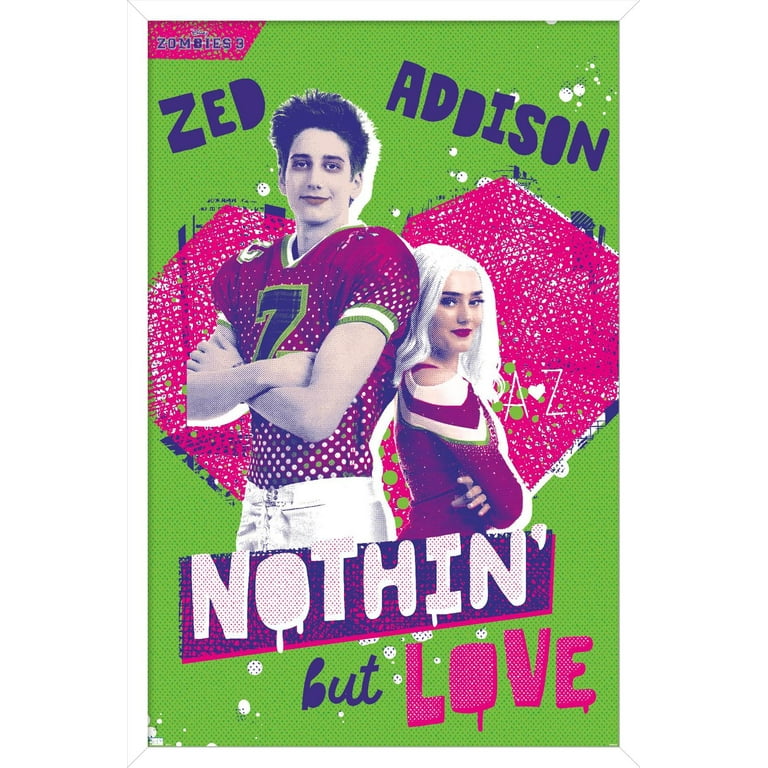 Disney Zombies 3 - Zed and Addison Wall Poster, 22.375