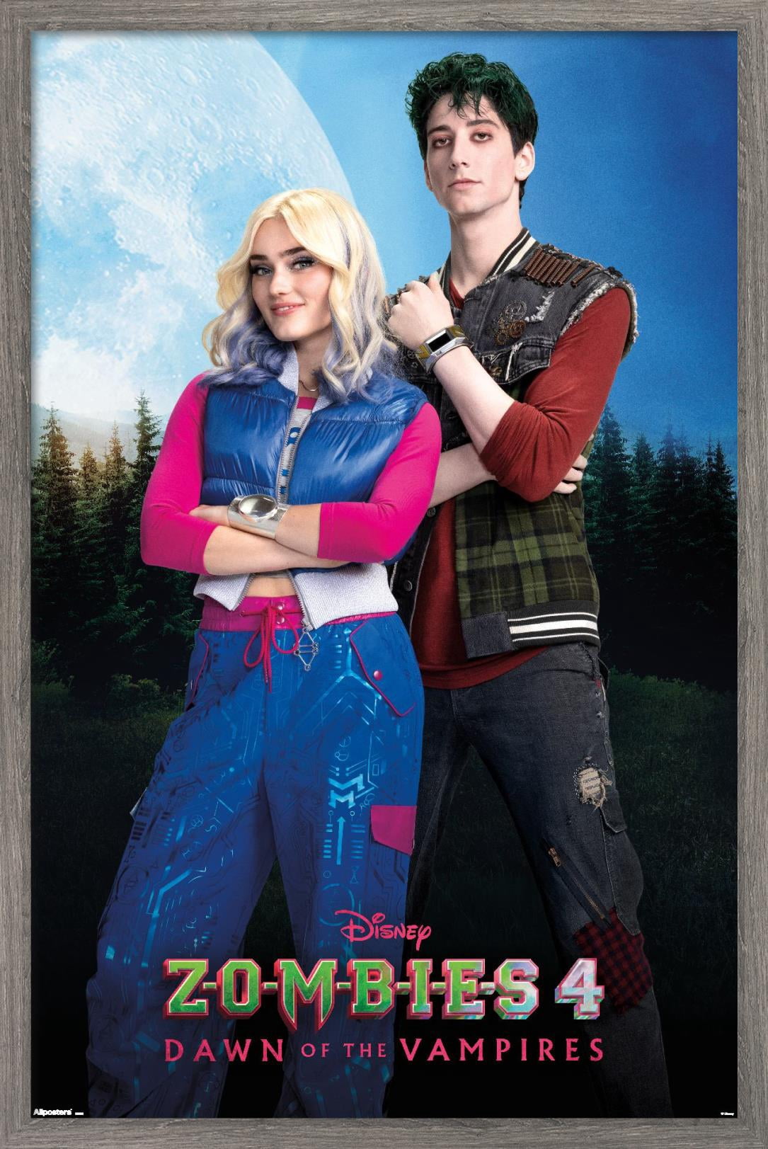 Disney Zombies 4: Dawn Of The Vampire (2025) - Addison & Zed Wall