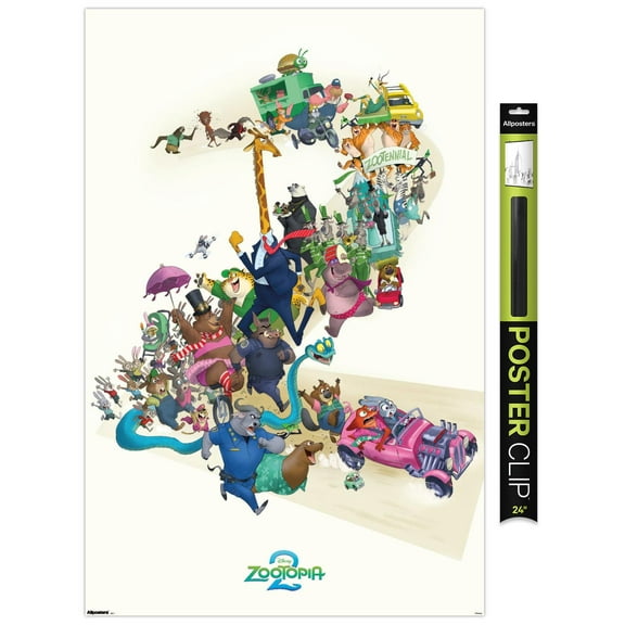 Disney Zootopia 2 (2025) - Group Wall Poster, 22.375" x 34"