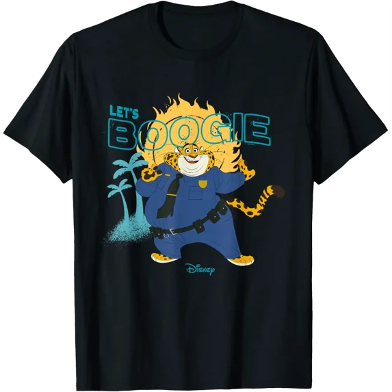 Disney Zootopia 2 Clawhauser Lets Boogie T-Shirt