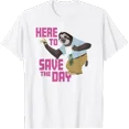 thumbnail image 1 of Disney Zootopia 2 Flash The Sloth Here To Save The Day T-Shirt, 1 of 4