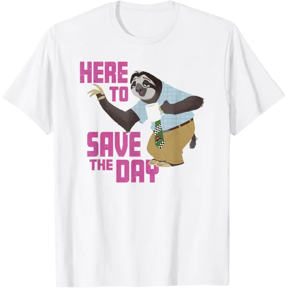 Disney Zootopia 2 Flash The Sloth Here To Save The Day T-Shirt