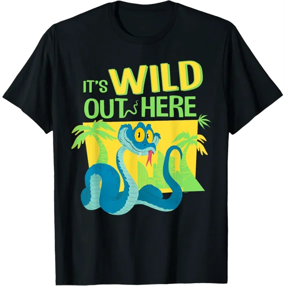 Disney Zootopia 2 Gary De'snake It's Wild Out Here Funny T-Shirt