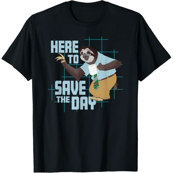Disney Zootopia 2 Here To Save The Day Flash The Sloth T-Shirt