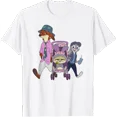 thumbnail image 1 of Disney Zootopia 2 Judy Nick And Finnick Happy Family T-Shirt, 1 of 4