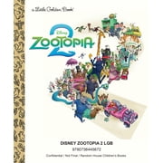 كتاب ديزني زوتوبيا 2 الصغير الذهبي غلاف مقوى