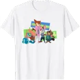 thumbnail image 1 of Disney Zootopia 2 Main Characters And Landmarks Group Shot T-Shirt, 1 of 4