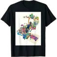 thumbnail image 1 of Disney Zootopia 2 Multi-Character Chase Official Poster Art T-Shirt, 1 of 4