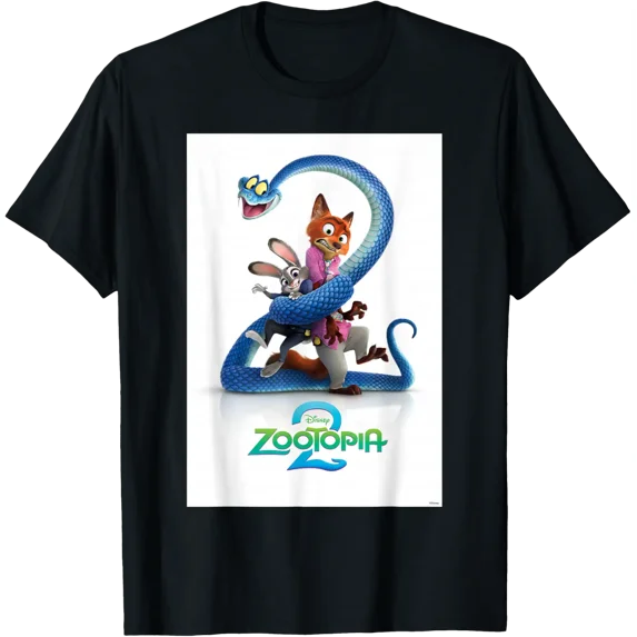 Disney Zootopia 2 Teaser Poster Art With Nick Judy And Gary T-Shirt