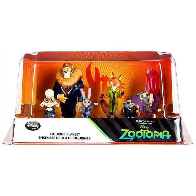 Disney Zootopia 6 Piece PVC Set - Walmart.com