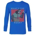 thumbnail image 1 of Disney Zootopia Flash What's The Rush T-Shirt - Long Sleeve T-Shirt for Men - Customized-Royal, 1 of 5