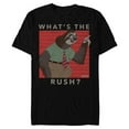thumbnail image 1 of Disney Zootopia Flash What's The Rush T-Shirt- Short Sleeve Blended T-Shirt for Adults - Customized-Black, 1 of 5
