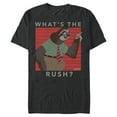 thumbnail image 1 of Disney Zootopia Flash What's The Rush T-Shirt- Short Sleeve Blended T-Shirt for Adults - Customized-Dark Heather, 1 of 5