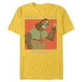 thumbnail image 1 of Disney Zootopia Flash What's The Rush T-Shirt- Short Sleeve Blended T-Shirt for Adults - Customized-Yellow, 1 of 5