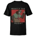 thumbnail image 1 of Disney Zootopia Flash What's The Rush T-Shirt - Short Sleeve T-Shirt for Kids - Customized-Black, 1 of 5