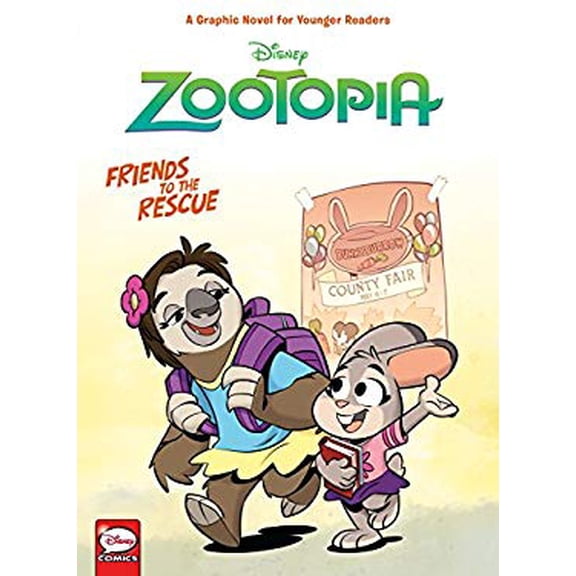 Pre-Owned Disney Zootopia: Friends to the Rescue (Younger Readers Graphic Novel), 9781506710549, 1506710549, Hardcover, Illustrated edition