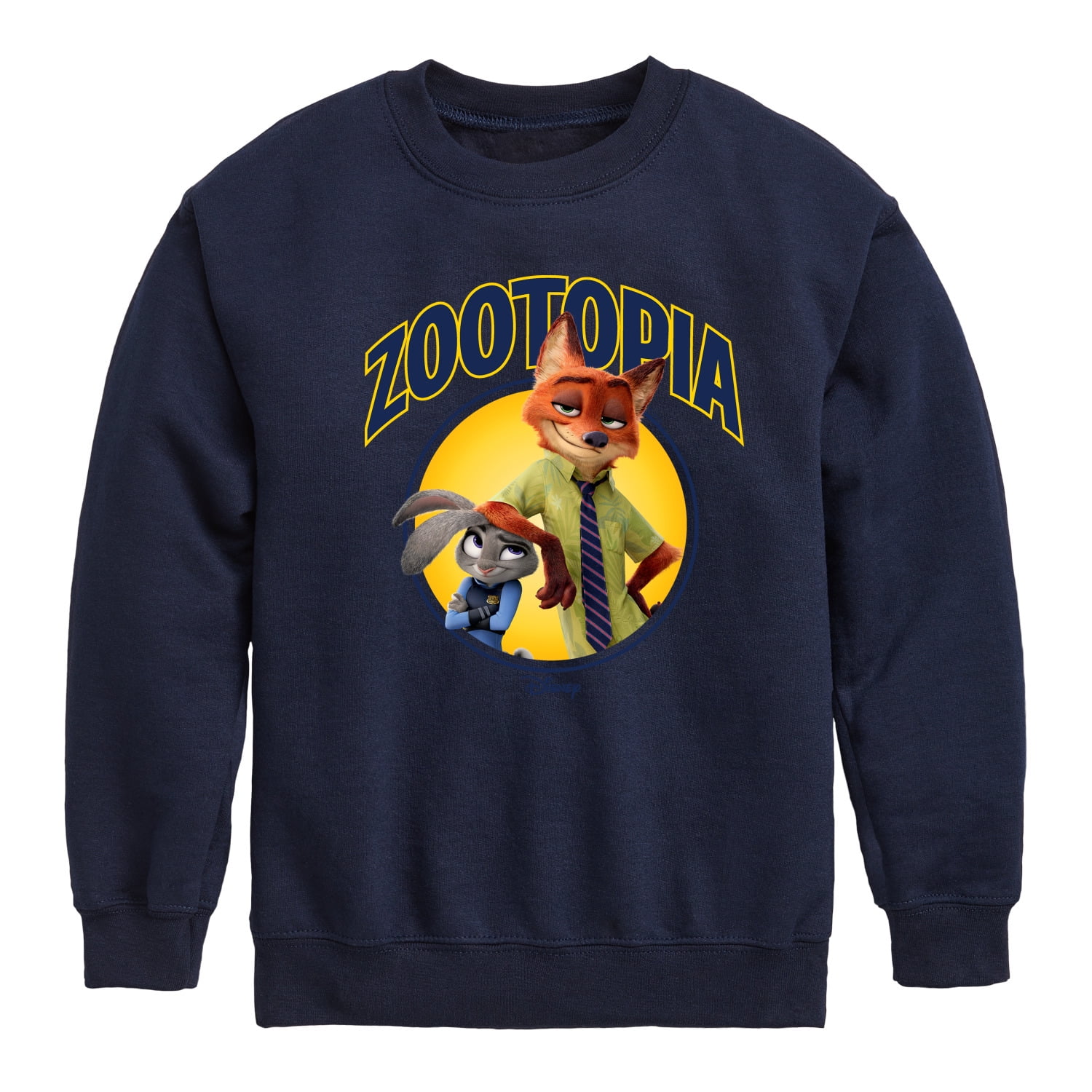 Disney Zootopia Hopps & Wilde Toddler & Youth Crewneck Fleece