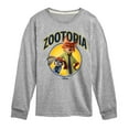 thumbnail image 1 of Disney Zootopia - Hopps & Wilde - Toddler & Youth Long Sleeve Graphic T-Shirt, 1 of 5