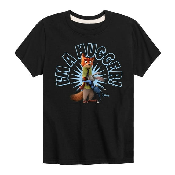 Disney Zootopia - I'm A Hugger - Toddler & Youth Short Sleeve Graphic T-Shirt