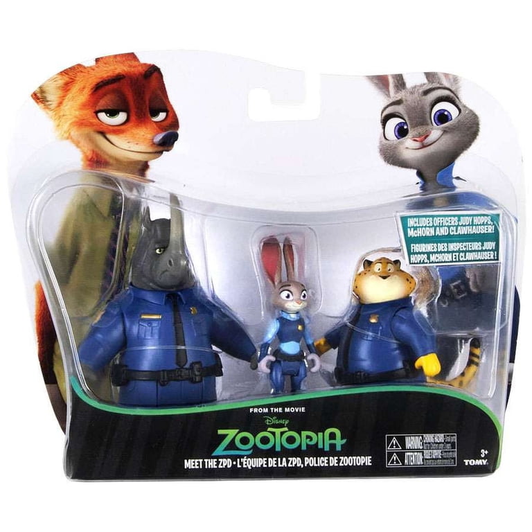 Disney Zootopia Police Department Figure 3-Pack Featuring Judy