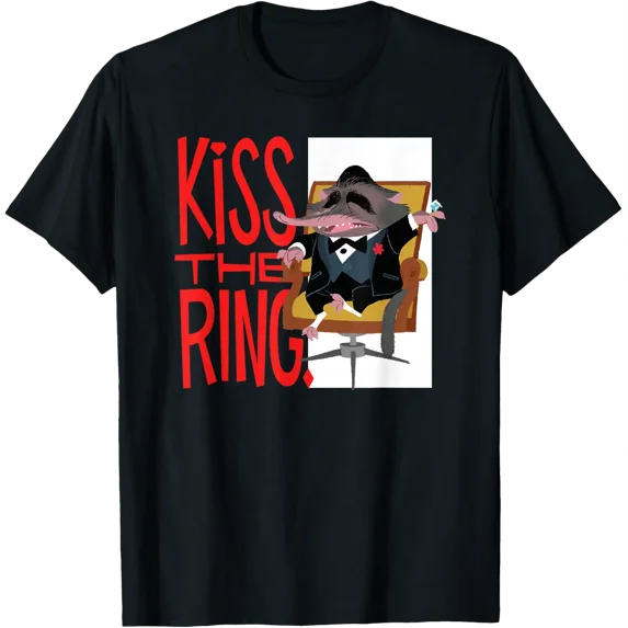 Disney Zootopia Mr. Big Kiss The Ring Funny Quote T-Shirt