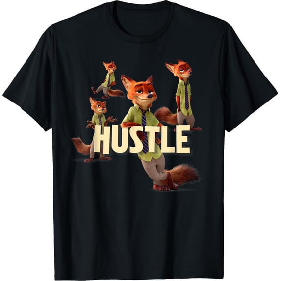 Disney Zootopia Nick Wilde "Hustle" T-Shirt