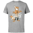thumbnail image 1 of Disney Zootopia Nick Wilde It's Called Hustle T-Shirt - Short Sleeve Cotton T-Shirt for Adults - Customized-Athletic Heather, 1 of 5