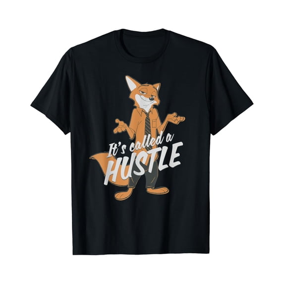 Disney Zootopia Nick Wilde It's Called Hustle T-Shirt