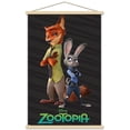 thumbnail image 1 of Disney Zootopia - Partners Wall Poster with Wooden Magnetic Frame, 22.375" x 34", 1 of 3