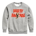 thumbnail image 1 of Disney Zootopia - Party Animal  - Toddler & Youth Crewneck Fleece Sweatshirt, 1 of 5