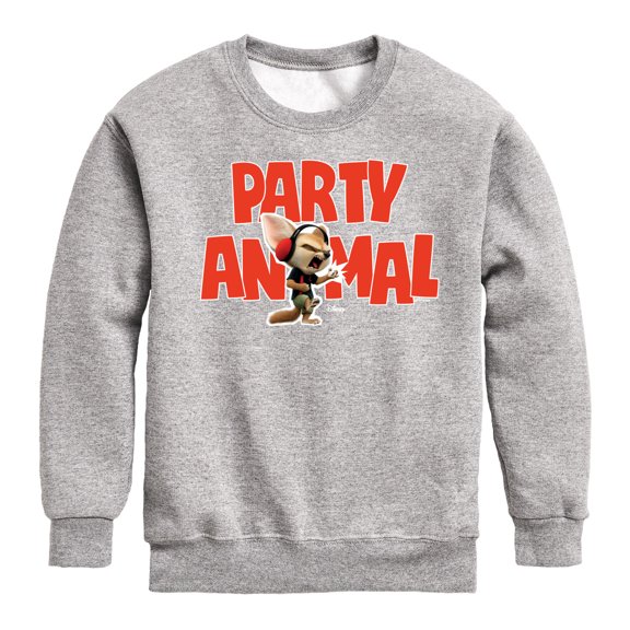 Disney Zootopia - Party Animal - Toddler & Youth Crewneck Fleece Sweatshirt
